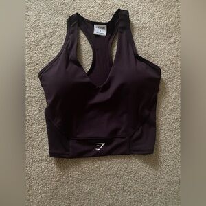 GYMSHARK CROP MESH TANK
COLOR: Plum Brown
SIZE: Small